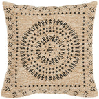 Nature - Housse De Coussin - Polypropylène - Noir