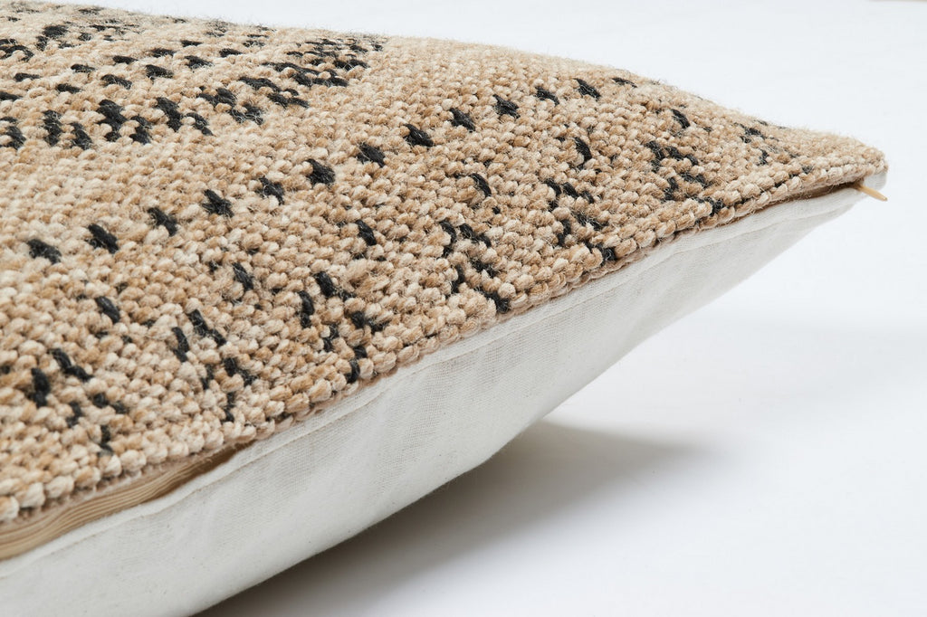 Nature - Housse De Coussin - Polypropylène - Noir