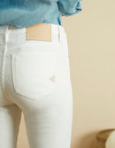 Vaqueros pitillo Nate - Denim blanco roto - Mujer