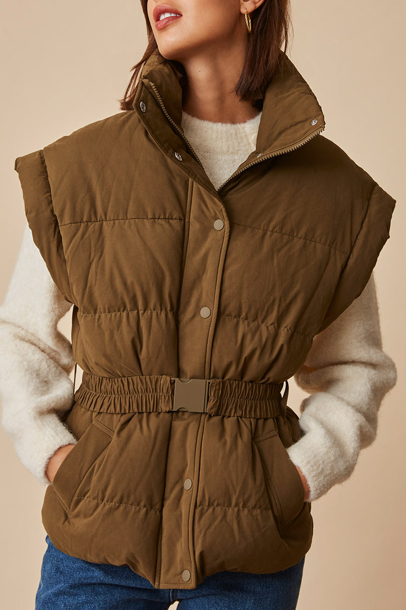 Chaqueta Natou - Oliva