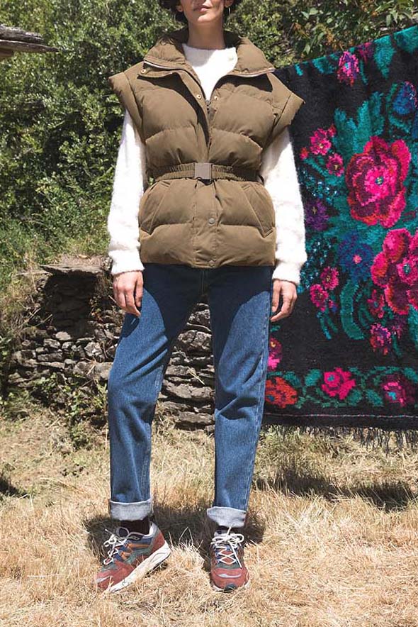 Chaqueta Natou - Oliva