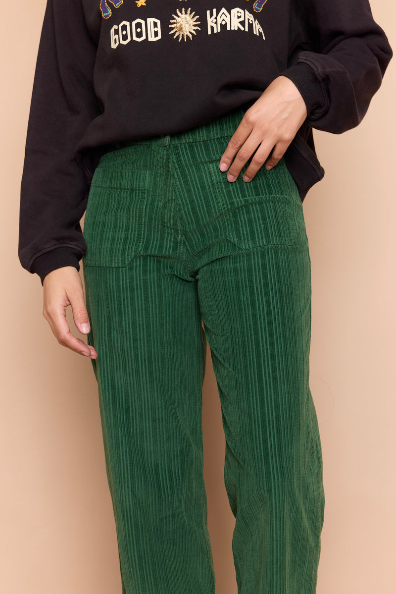 Nawal Trousers - Green