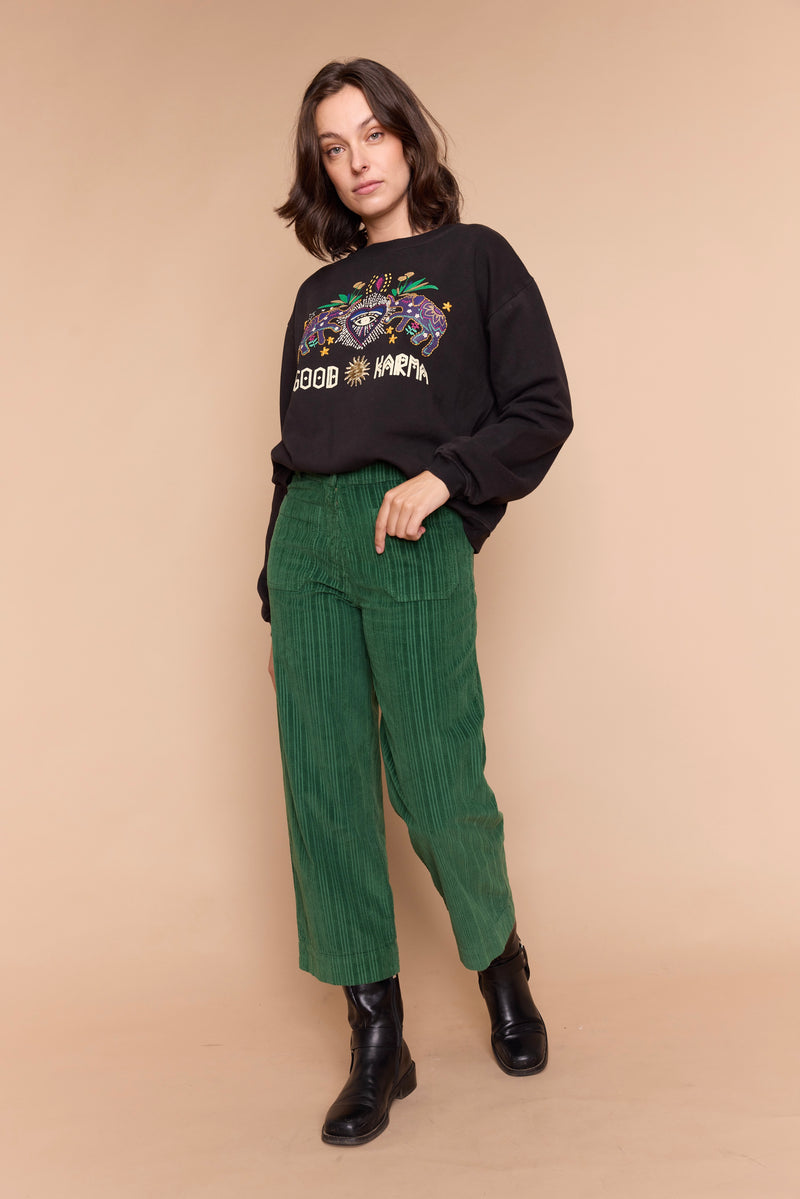 Nawal Trousers - Green
