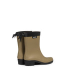 Botas de caña media gris ratón para mujer