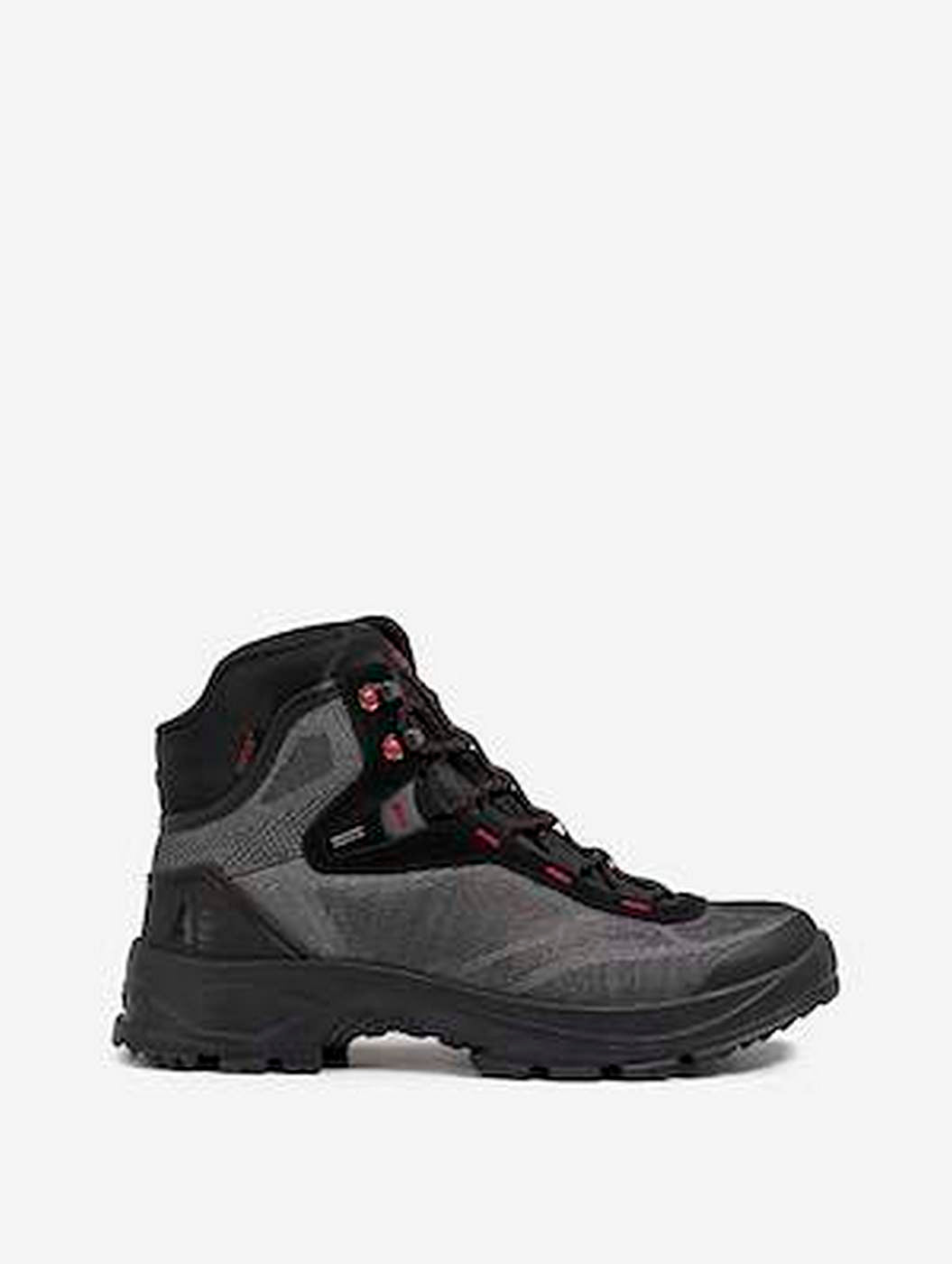 Scarpe da camminata a taglio medio - Nere - Uomo