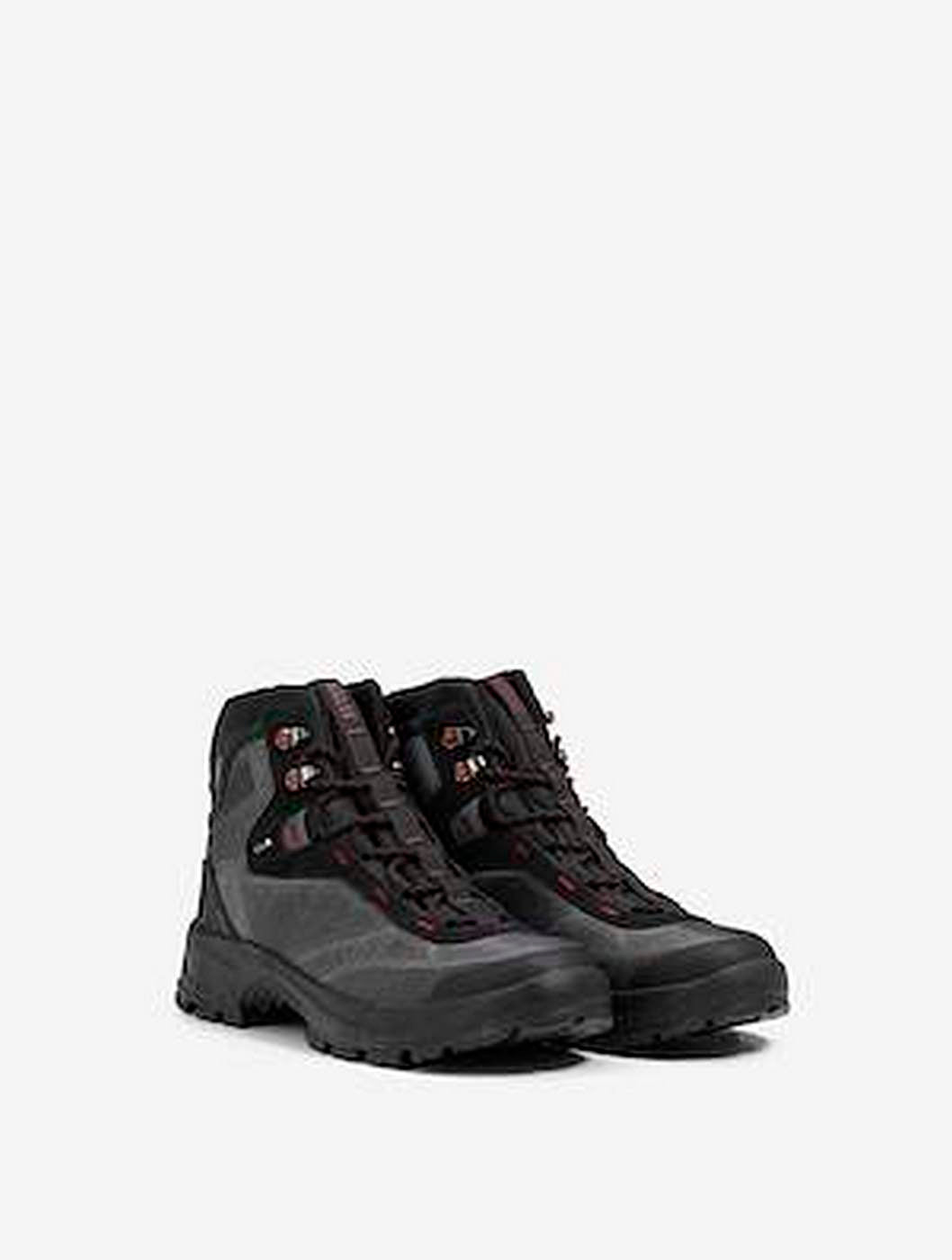 Scarpe da camminata a taglio medio - Nere - Uomo