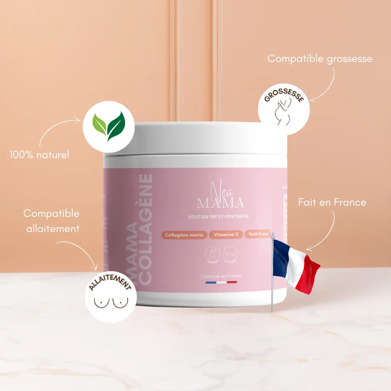 Mama collagène fraise - toutes les mamas NEA MAMA