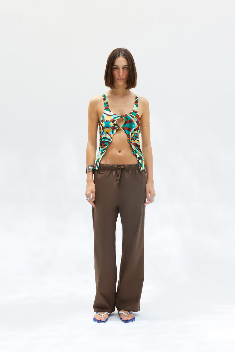 Pantalon Nedi - Marron