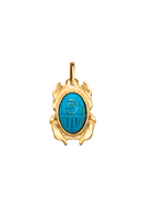 Nefer charm with turquoise stone