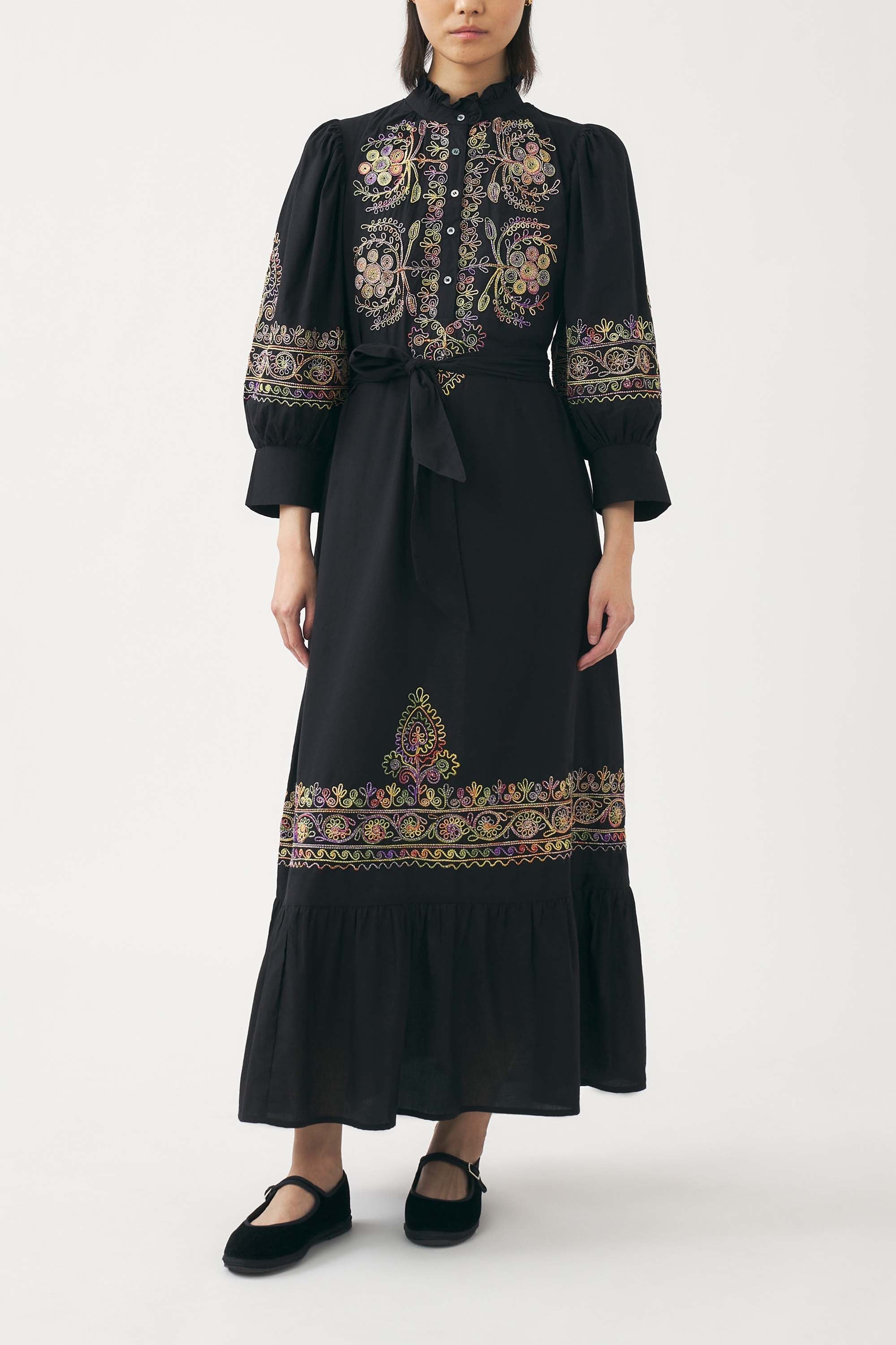 Robe Longue Neil - Noir