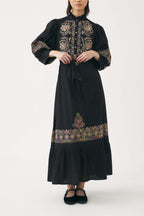 Robe Longue Neil - Noir