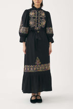 Robe Longue Neil - Noir