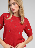Pull Nelida Rouge