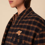 Nelita Coat - Paula Windowpane Check