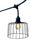 Nema - Guirlande Filaire E27 - Acier - Noir