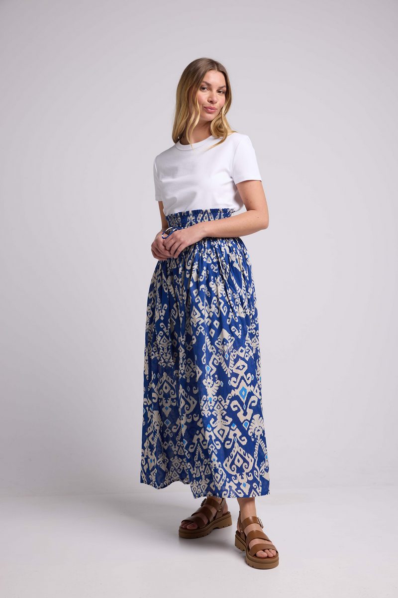 Long Skirt - Blue