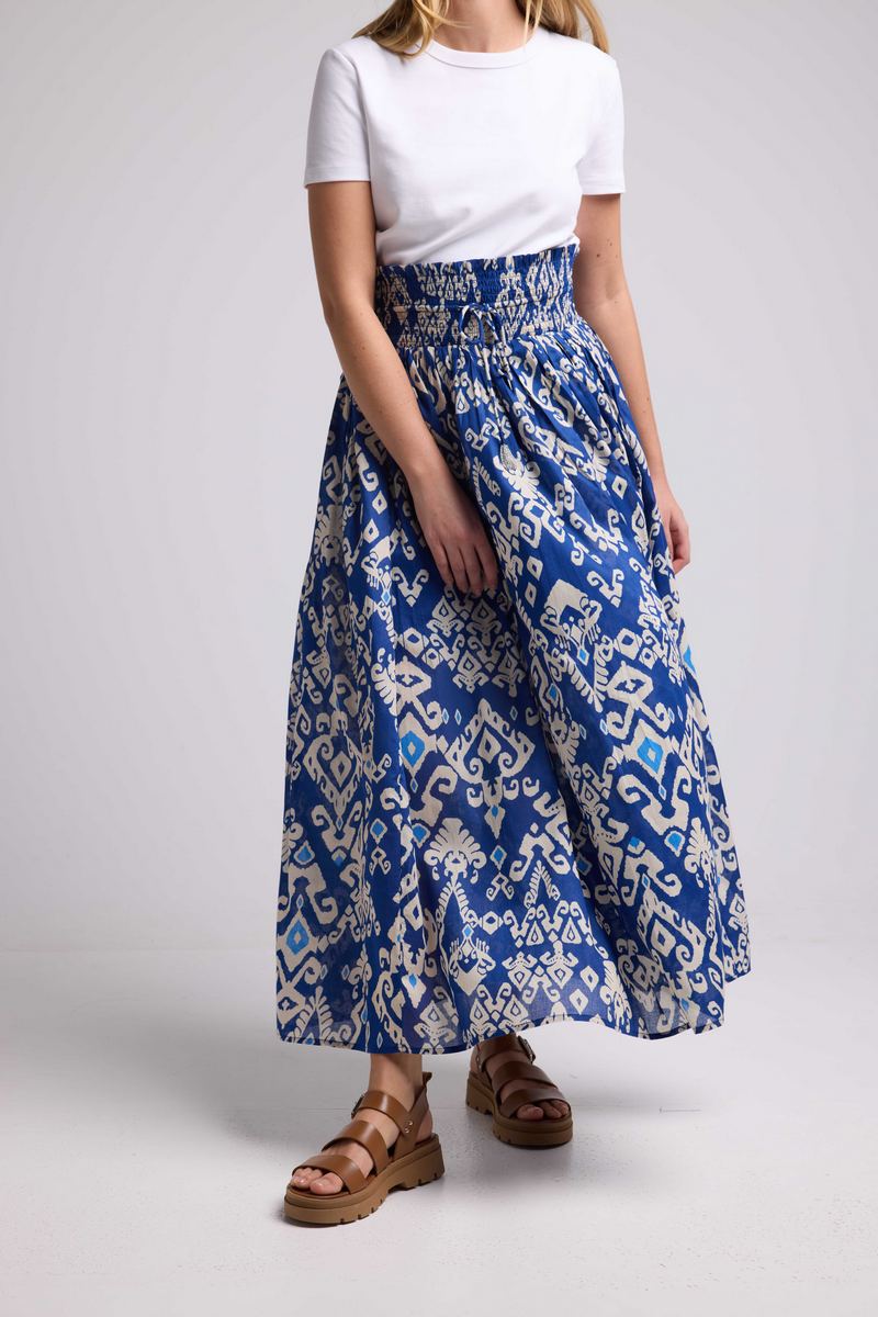 Long Skirt - Blue