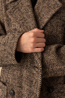 Nerobi Coat - Chevron Marta