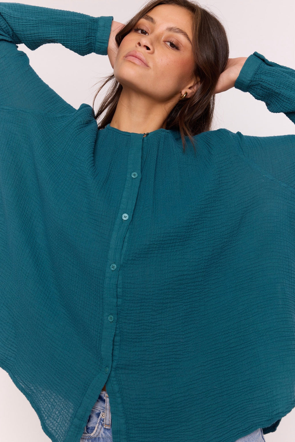 Nessa Shirt - Teal