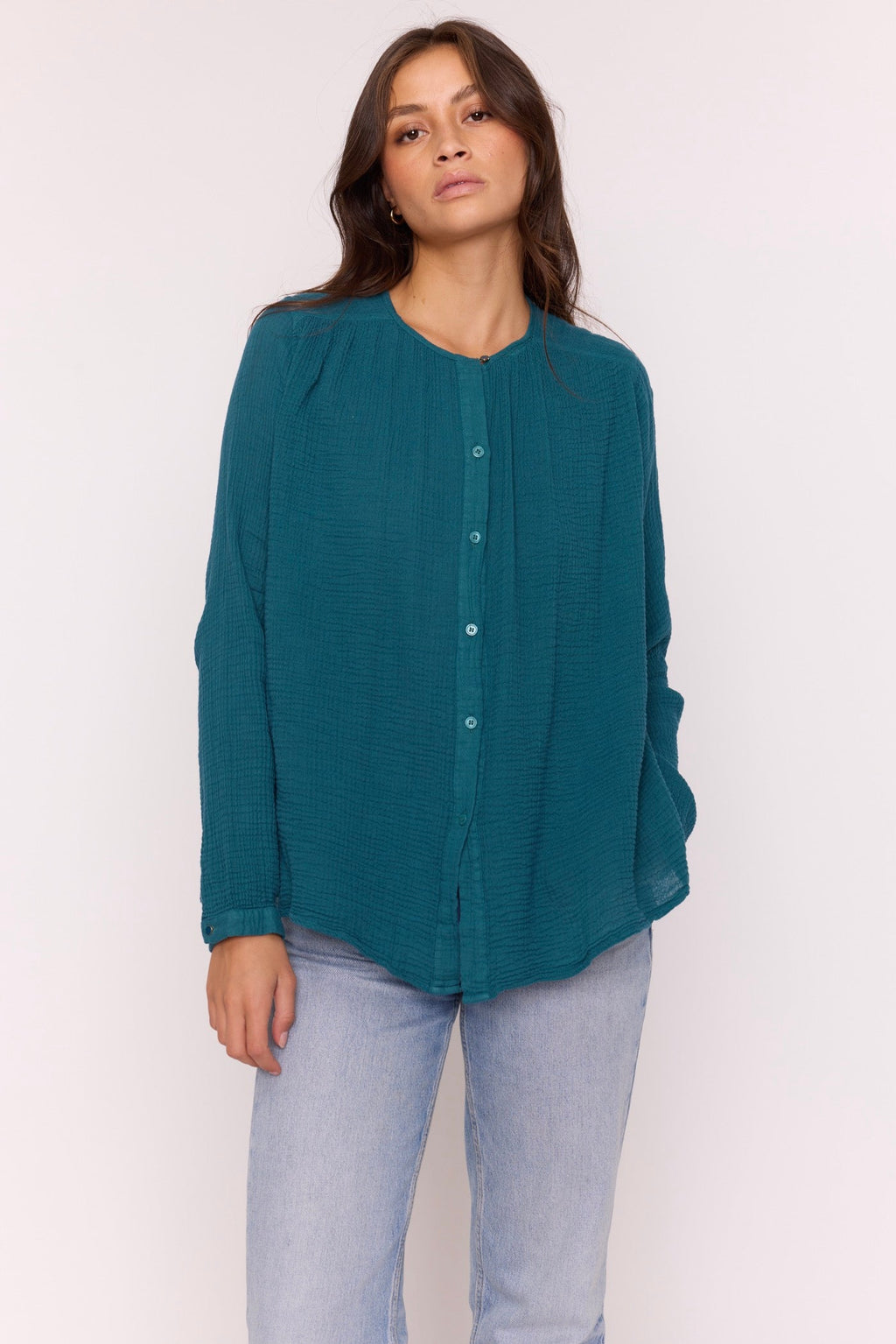 Nessa Shirt - Teal