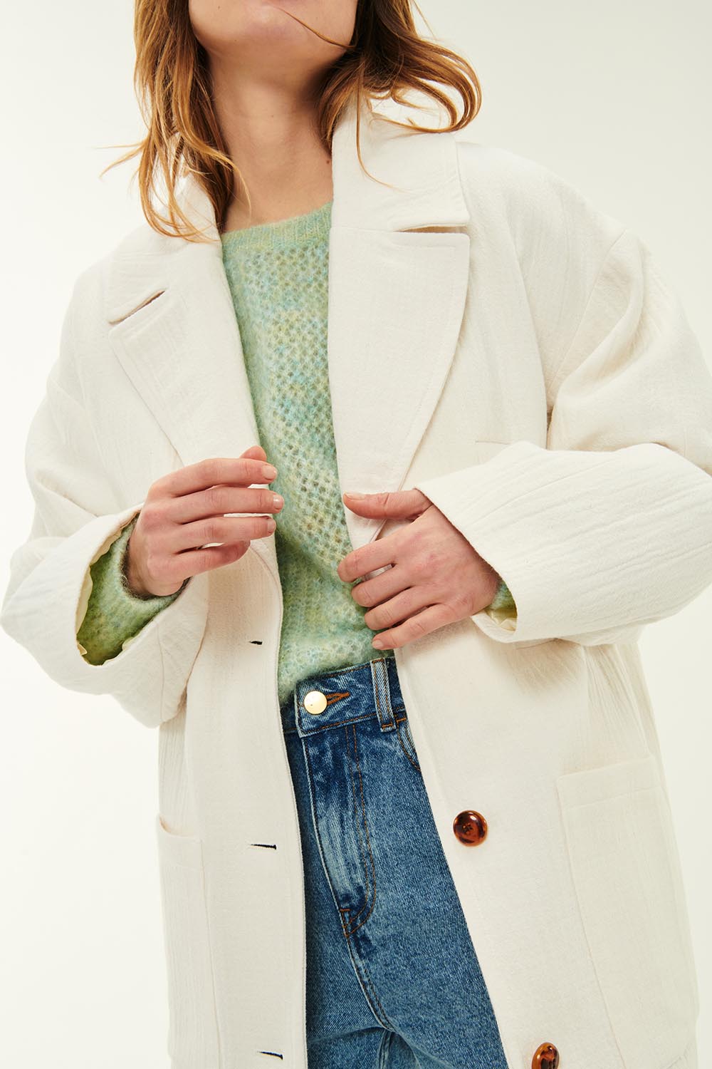 Neva Coat - Cream