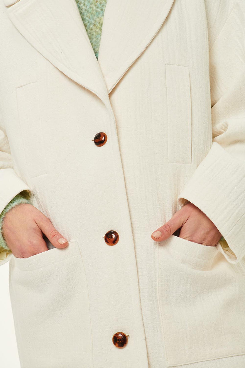 Neva Coat - Cream