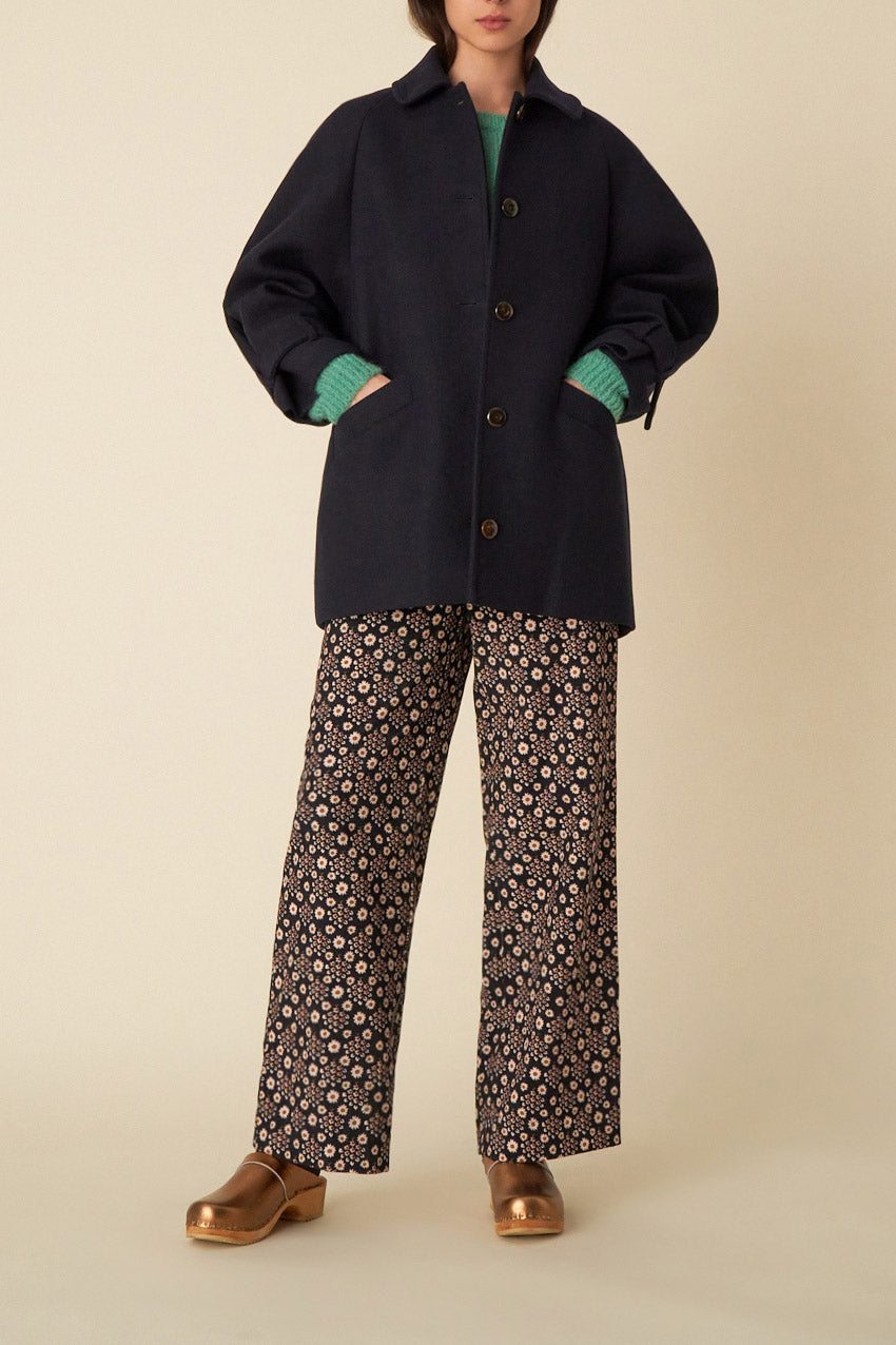 Nevio Coat - Navy