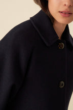 Nevio Coat - Navy