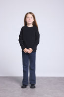 Pull Col Rond Newton - Noir - Enfant