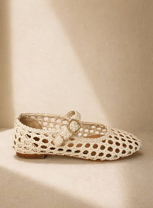 Claudette ballerinas - Ecru