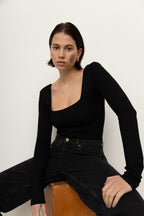 Mali Top - Warm Sand / Black