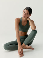 Leggings Nexa - Jägergrün - Damen