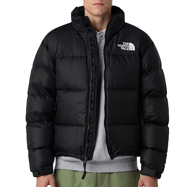 The North Face - Chaqueta de plumas 1996 Retro Nuptse - Negro Blanco