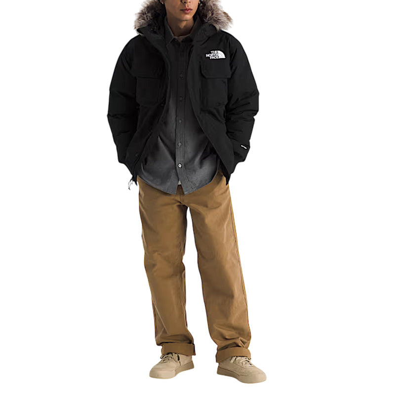 The North Face - Blouson Mcmurdo - Noir Noir Blanc