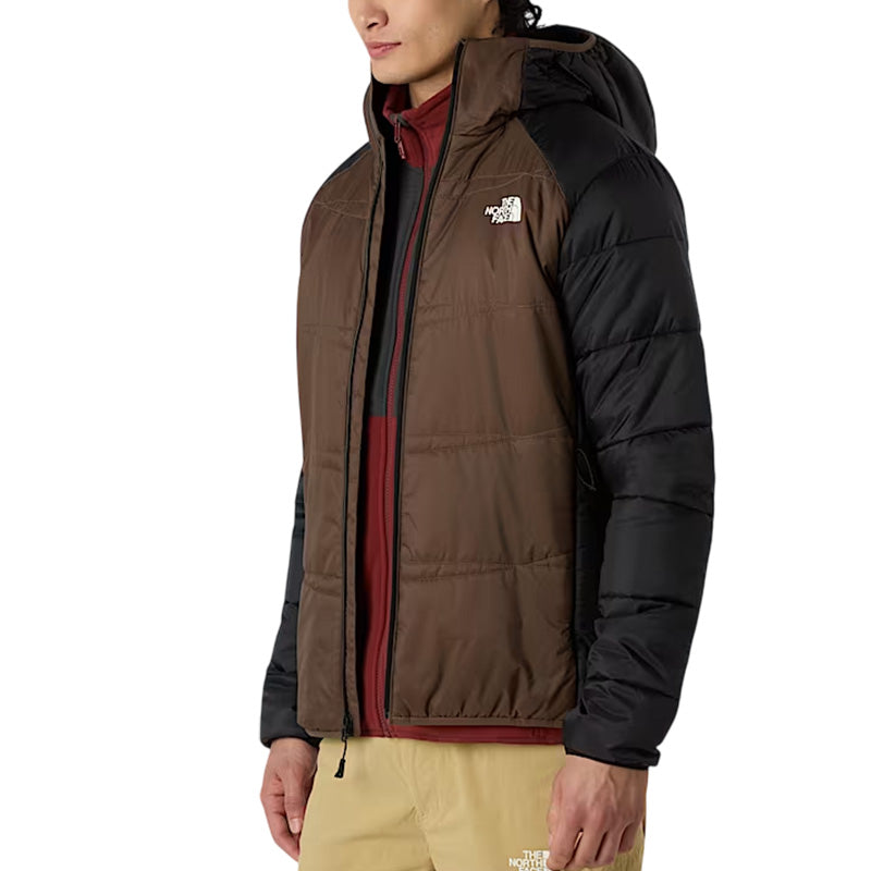 Doudoune À Capuche The North Face M Quest Synthetic - Marron/Noir