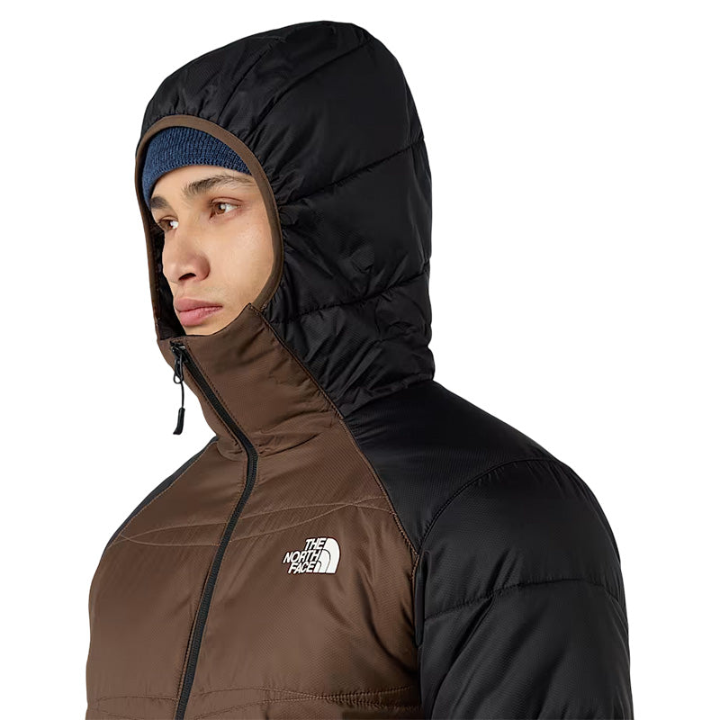The North Face - Doudoune À Capuche M Quest Synthetic - Marron/Noir