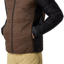 Doudoune À Capuche The North Face M Quest Synthetic - Marron/Noir