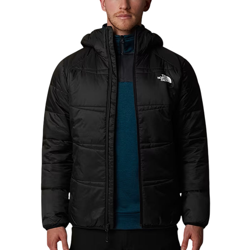 The North Face - Doudoune À Capuche M Quest Synthetic - Noir Blanc