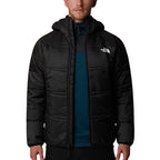 The North Face - Doudoune À Capuche M Quest Synthetic - Noir Blanc