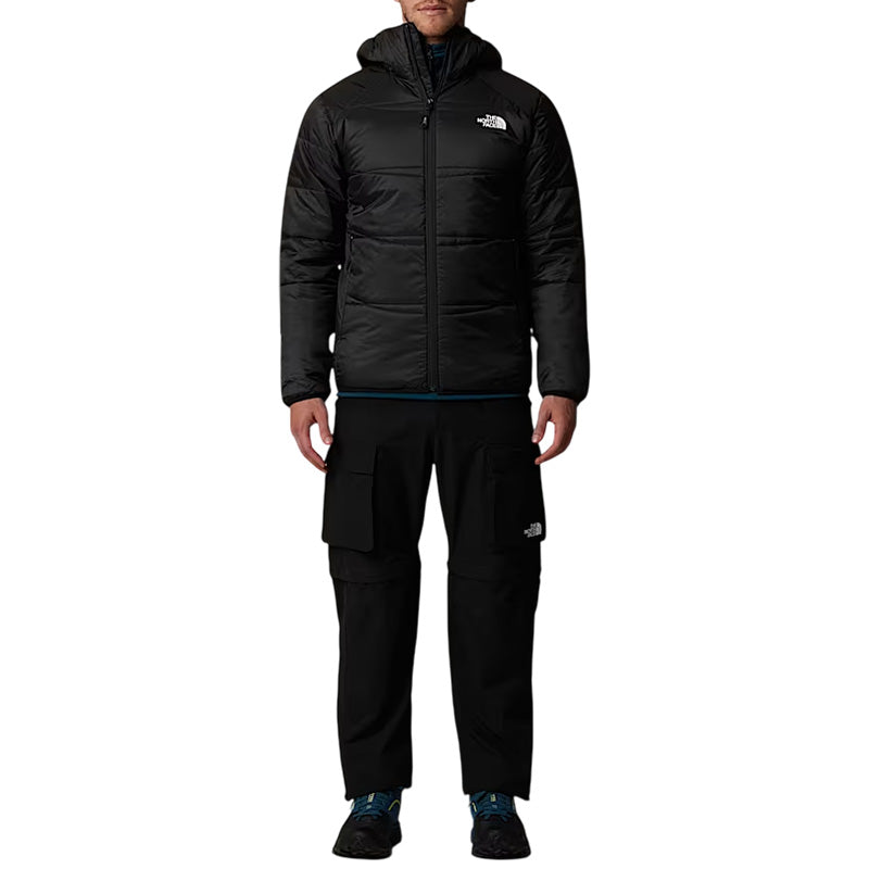 The North Face - Doudoune À Capuche M Quest Synthetic - Noir Blanc