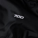 The North Face - Doudoune Longue À Capuche Nuptse - Noir Blanc Noir