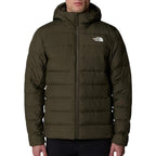 The North Face - Doudoune À Capuche Aconcagua 3 Hoodie - Kaki Blanc