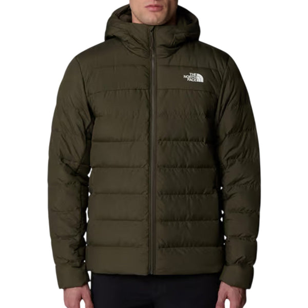 The North Face - Chaqueta de plumas con capucha Aconcagua 3 - Caqui Blanco