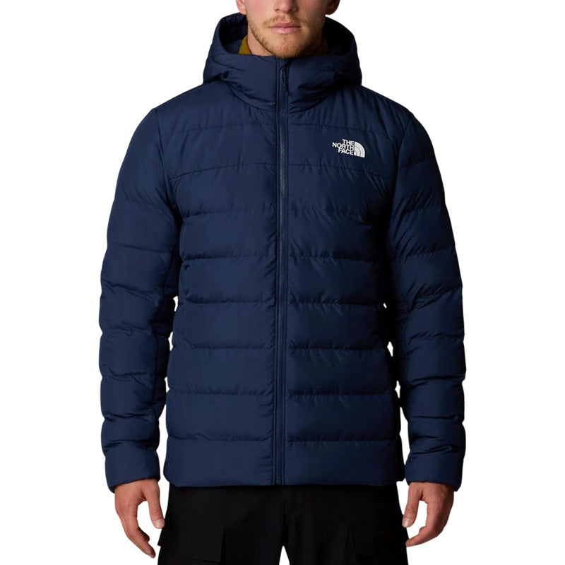 The North Face - Doudoune À Capuche Aconcagua 3 Hoodie - Marine Blanc