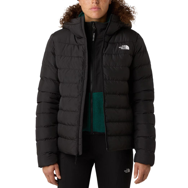 The North Face - Doudoune À Capuche Aconcagua 3 Hoodie - Noir Blanc