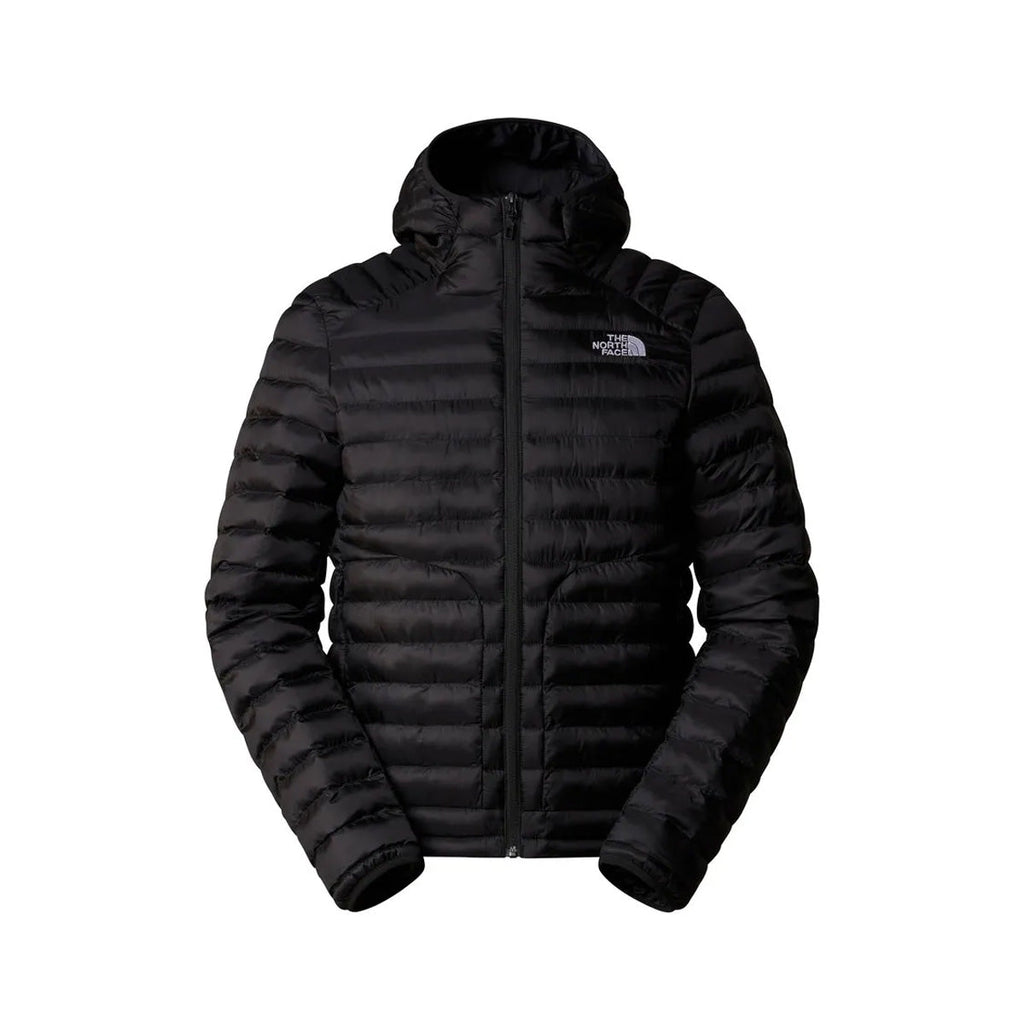 The North Face - Doudoune À Capuche Huila - Noir Blanc
