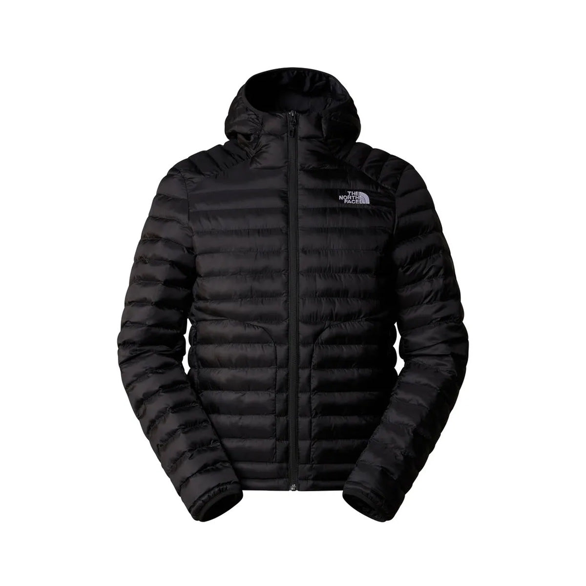 The North Face - Doudoune À Capuche Huila - Noir Blanc