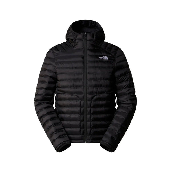 The North Face - Chaqueta de plumas con capucha Huila - Negro Blanco