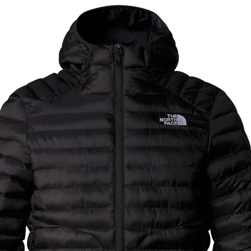 The North Face - Doudoune À Capuche Huila - Noir Blanc