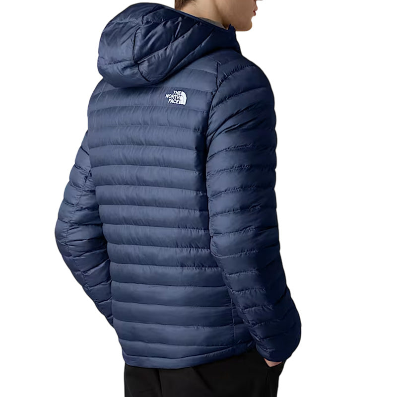 The North Face - Doudoune À Capuche Huila - Marine- Blanc